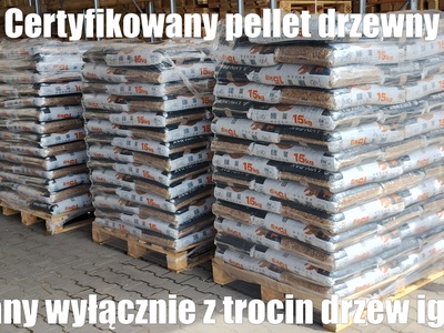 certyfikowany pellet drzewny 