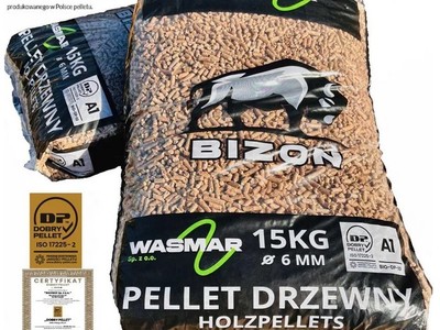 Certyfikowany pellet drzewny A1 - Bizon - oferta hurtowa!