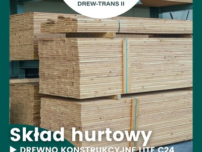 Drewno konstrukcyjne C24 Suszone komorowo KVH-NSi 13m
