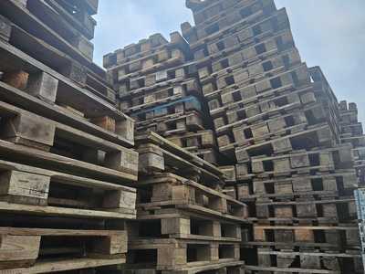 Sprzedam palety 120x80 używane, EURO 