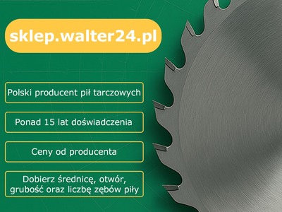 Piły tarczowe zwykłe, widiowe, MULTIX do wielopiły, Hanibal – WALTER, polski producent