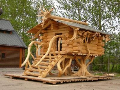  Ukraina. Produkcja, montaz domow z bali, wiat drewnianych, garazy, sauny, altanek, roznych konstrukcji z drzewa